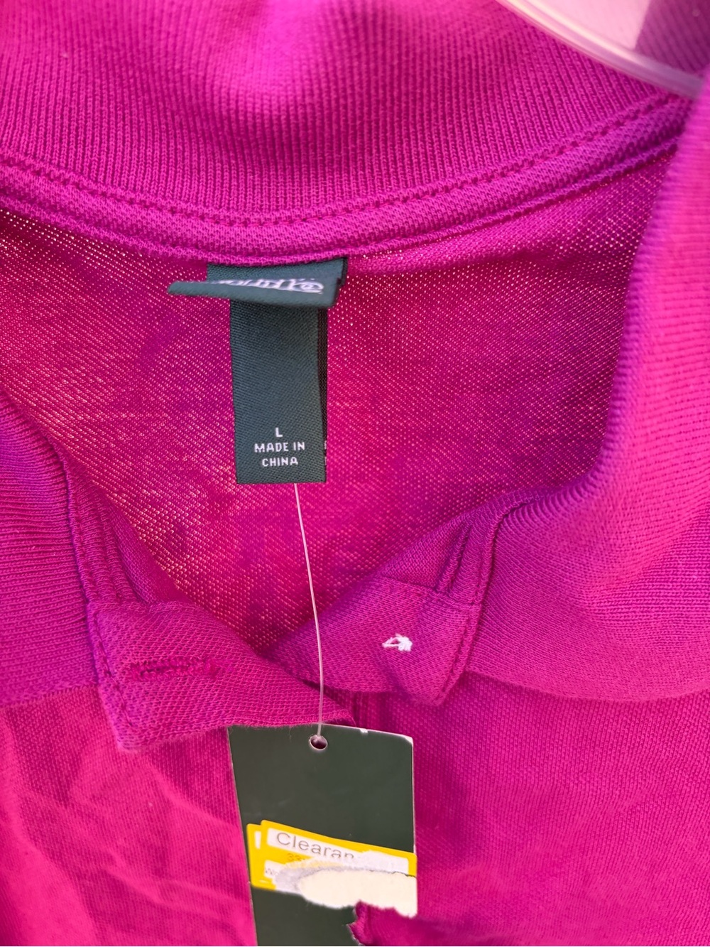 Wild Fable Women’s Cropped Polo Shirt in Bright Magenta Size XL - Picture 15 of 15